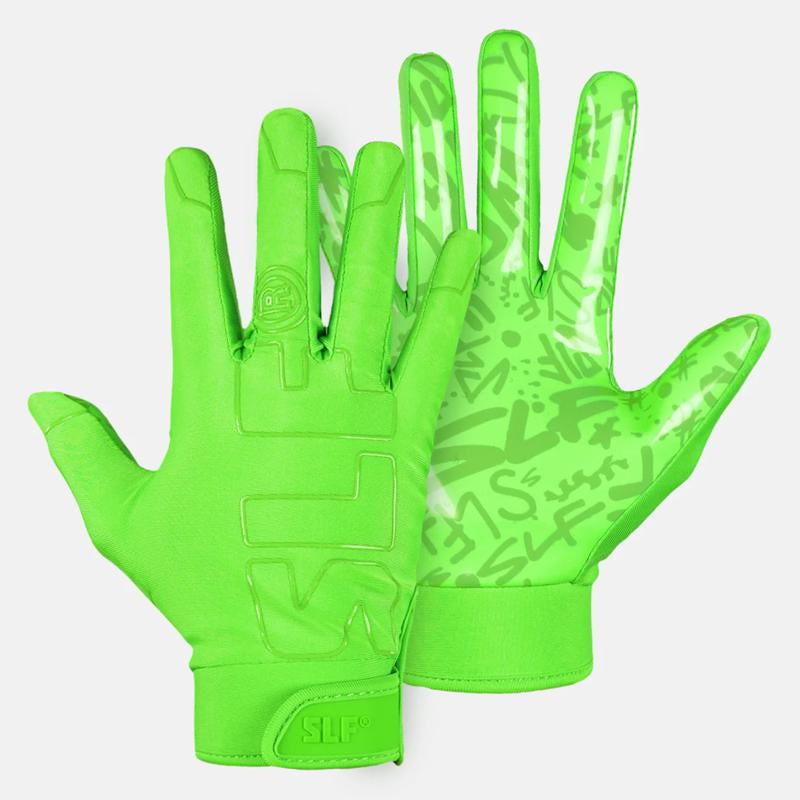 SLEEFS Sticky Football Receiver Gloves - Multiple Colors - Ultra-Sticky Grip, Lightweight, Breathable Fabric, Adjustable Strap, Multiple Colors, USA Hand-Washed