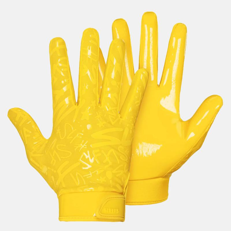 SLEEFS Sticky Football Receiver Gloves - Multiple Colors - Ultra-Sticky Grip, Lightweight, Breathable Fabric, Adjustable Strap, Multiple Colors, USA Hand-Washed