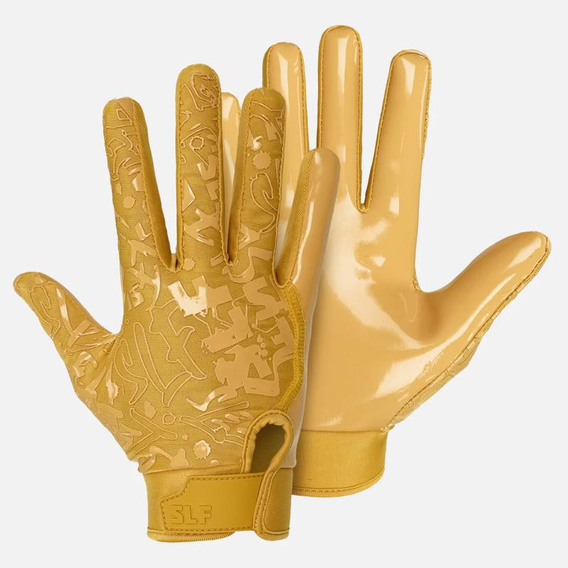 SLEEFS Sticky Football Receiver Gloves - Multiple Colors - Ultra-Sticky Grip, Lightweight, Breathable Fabric, Adjustable Strap, Multiple Colors, USA Hand-Washed