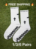 Soccer Head Grip Socks 1/3/6 Pairs Youth and Adult Sizes