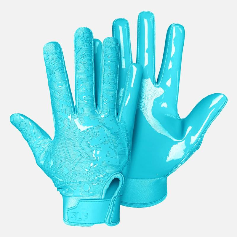 SLEEFS Sticky Football Receiver Gloves - Multiple Colors - Ultra-Sticky Grip, Lightweight, Breathable Fabric, Adjustable Strap, Multiple Colors, USA Hand-Washed