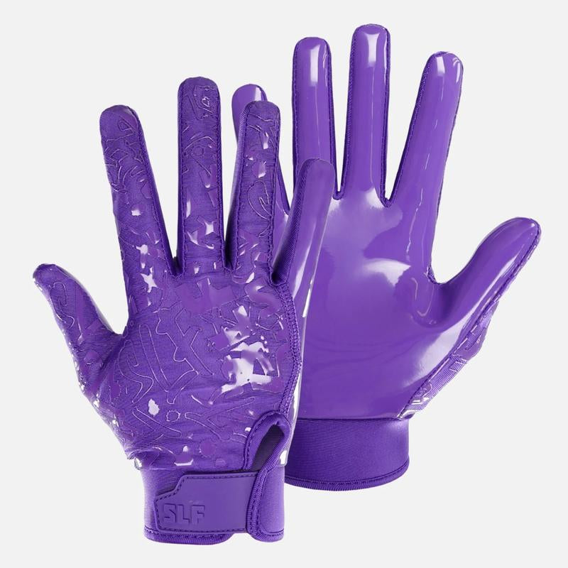 SLEEFS Sticky Football Receiver Gloves - Multiple Colors - Ultra-Sticky Grip, Lightweight, Breathable Fabric, Adjustable Strap, Multiple Colors, USA Hand-Washed