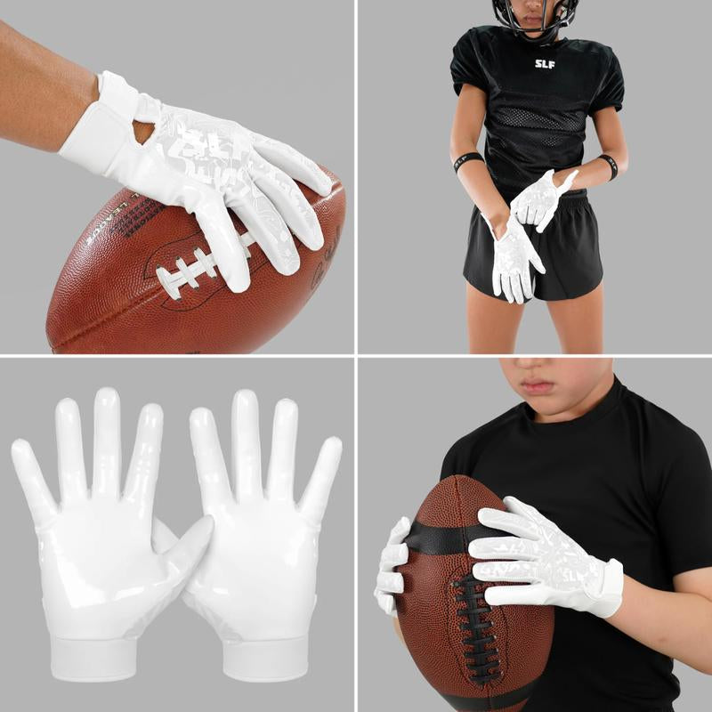 SLEEFS Sticky Football Receiver Gloves - Multiple Colors - Ultra-Sticky Grip, Lightweight, Breathable Fabric, Adjustable Strap, Multiple Colors, USA Hand-Washed