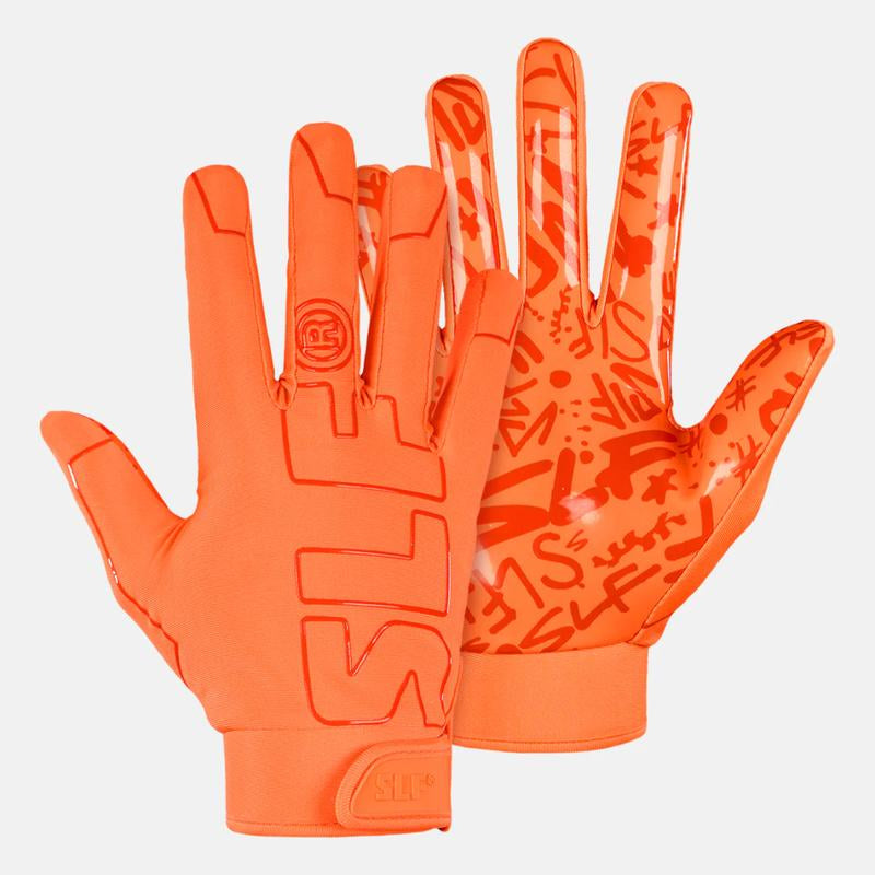 SLEEFS Sticky Football Receiver Gloves - Multiple Colors - Ultra-Sticky Grip, Lightweight, Breathable Fabric, Adjustable Strap, Multiple Colors, USA Hand-Washed