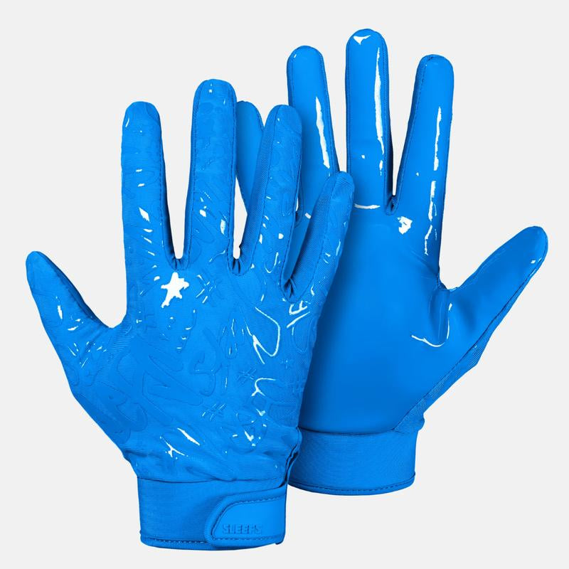 SLEEFS Sticky Football Receiver Gloves - Multiple Colors - Ultra-Sticky Grip, Lightweight, Breathable Fabric, Adjustable Strap, Multiple Colors, USA Hand-Washed